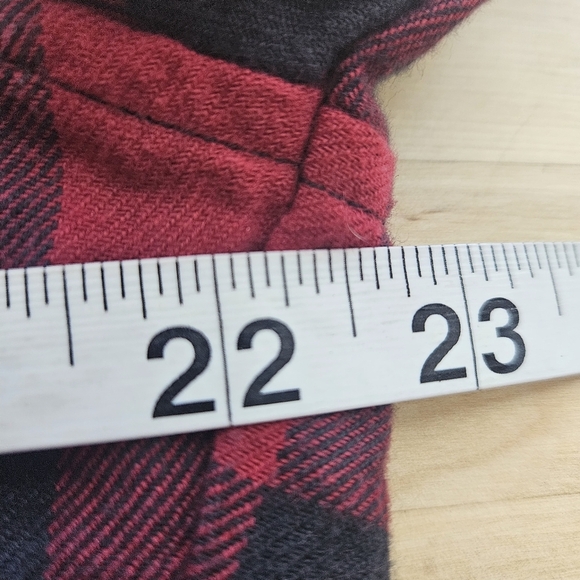 Pact Women's Fireside Flannel Buffalo Plaid Black Red Organic Cotton - Picture 7 of 14